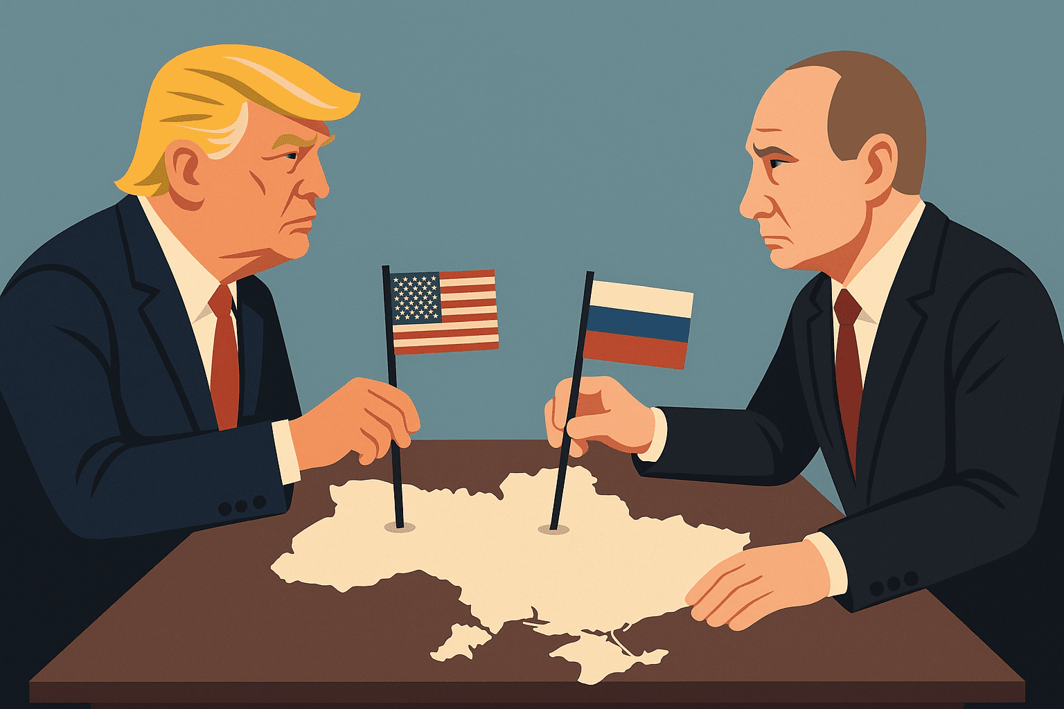 Trump: Ucraina e Russia dovranno cedere territori
