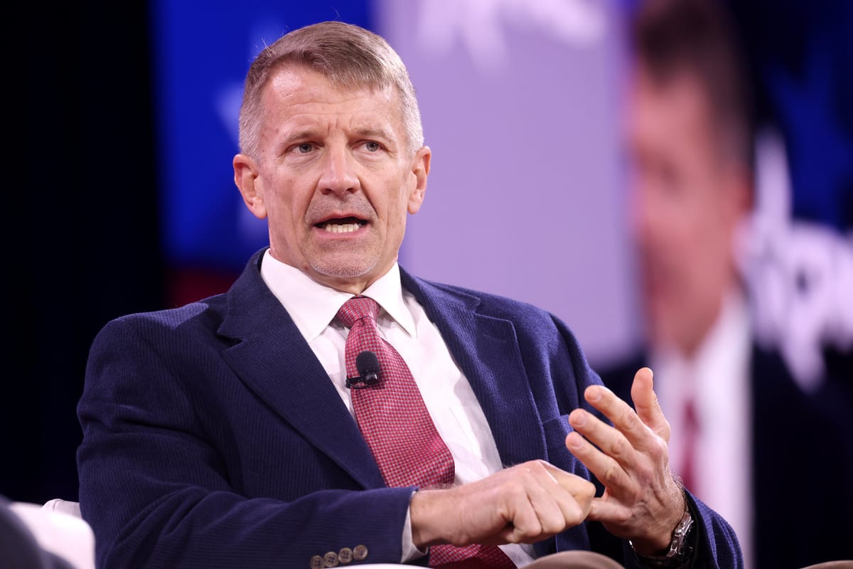 Il ritorno di Erik Prince, fondatore dell'esercito privato Blackwater