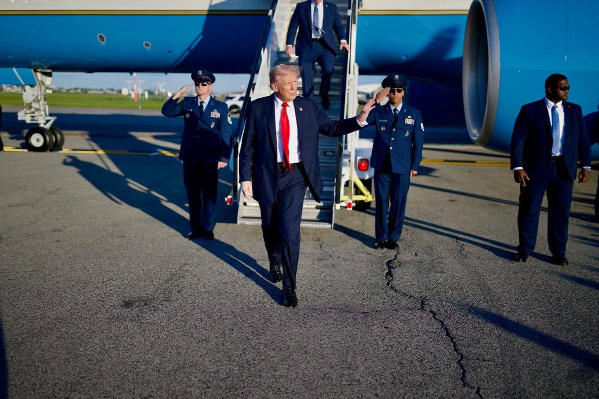 Trump in visita di Stato nel Regno Unito