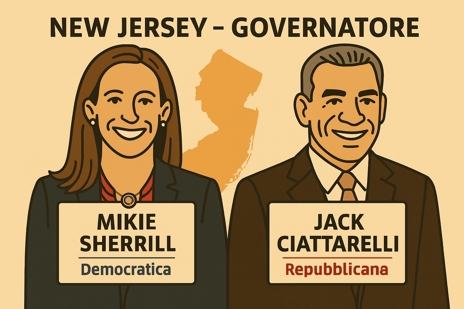 New Jersey al voto per il governatore, una sfida che guarda a Washington