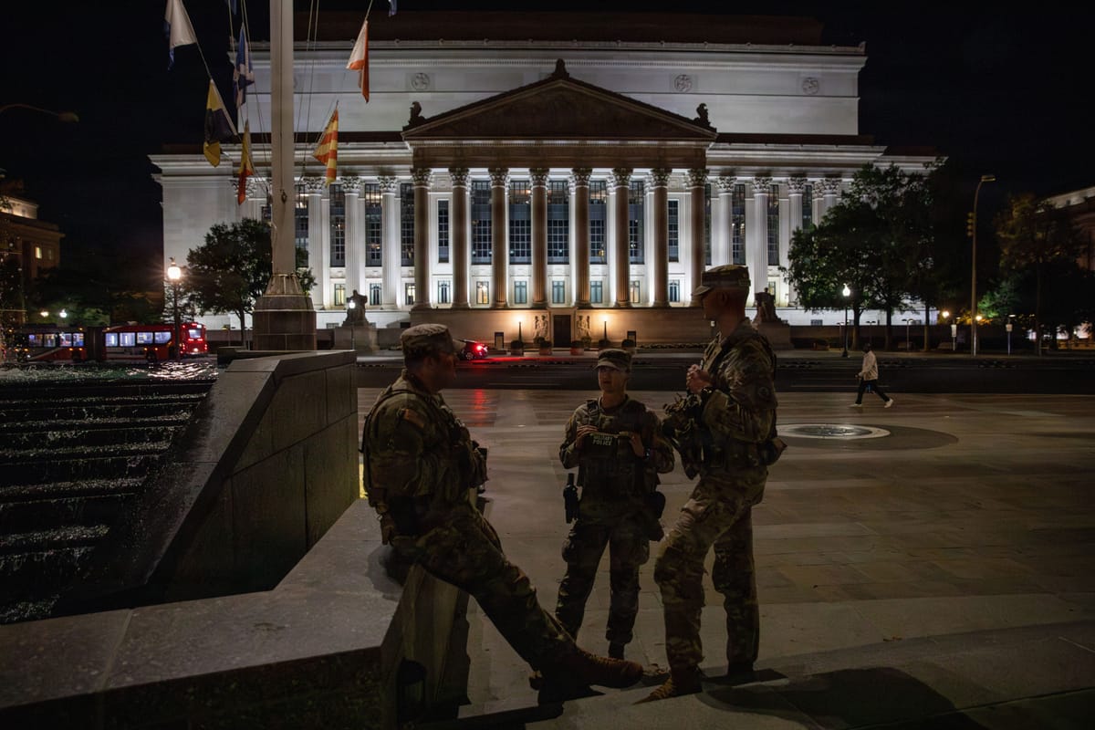 La Guardia Nazionale resterà a Washington fino a febbraio 2026