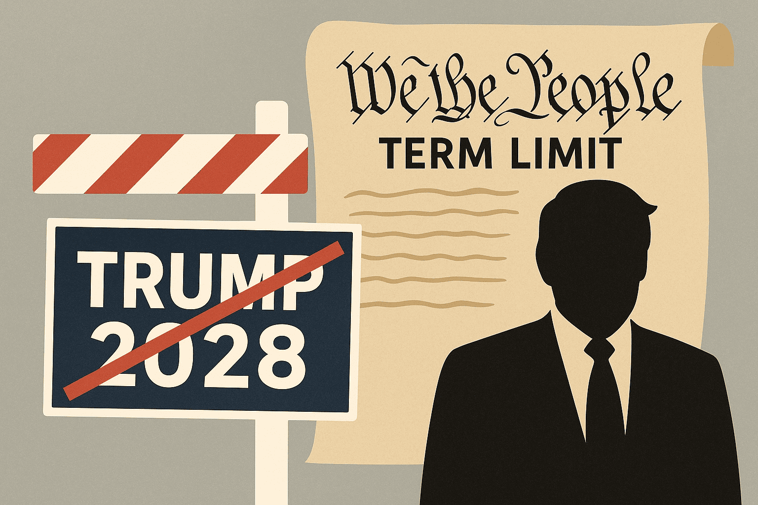 Trump ammette che "è piuttosto chiaro" che non potrà essere rieletto presidente per una terza volta