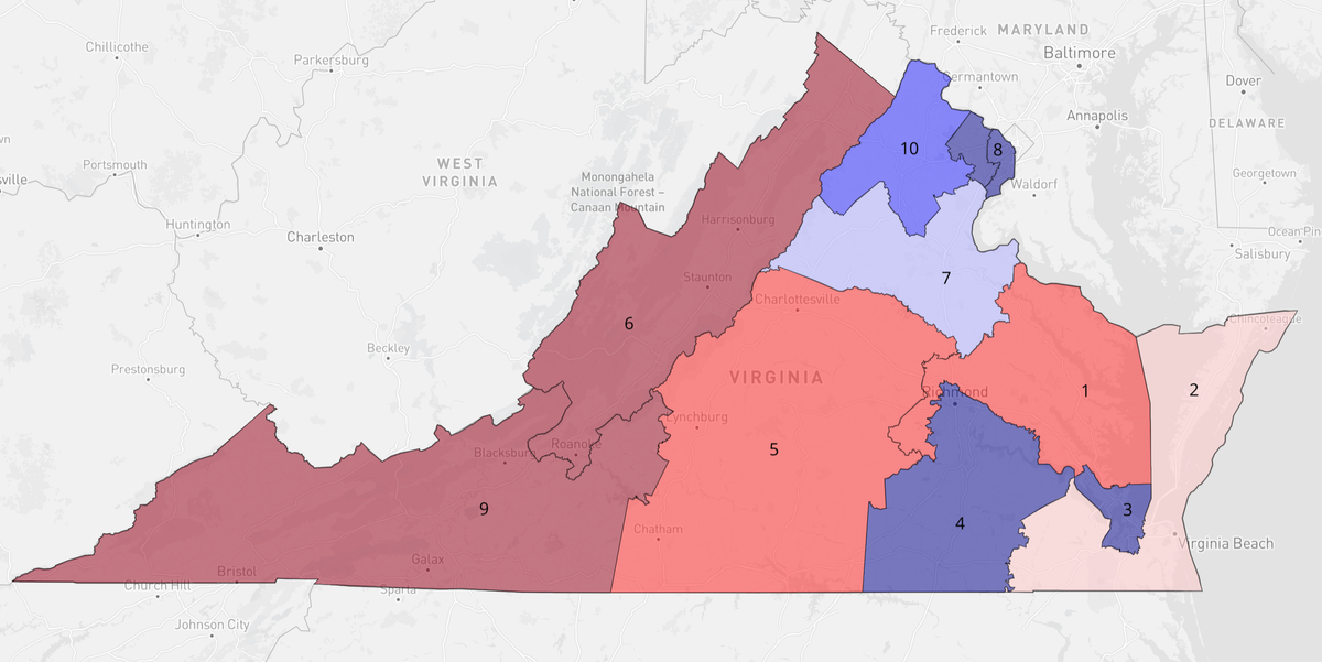 I Dem della Virginia tentano una manovra complessa per ridisegnare i collegi elettorali