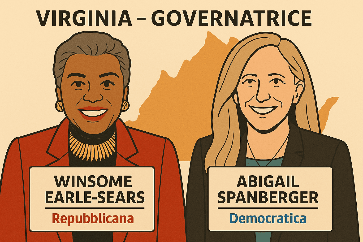 La Virginia alla ricerca della prossima governatrice