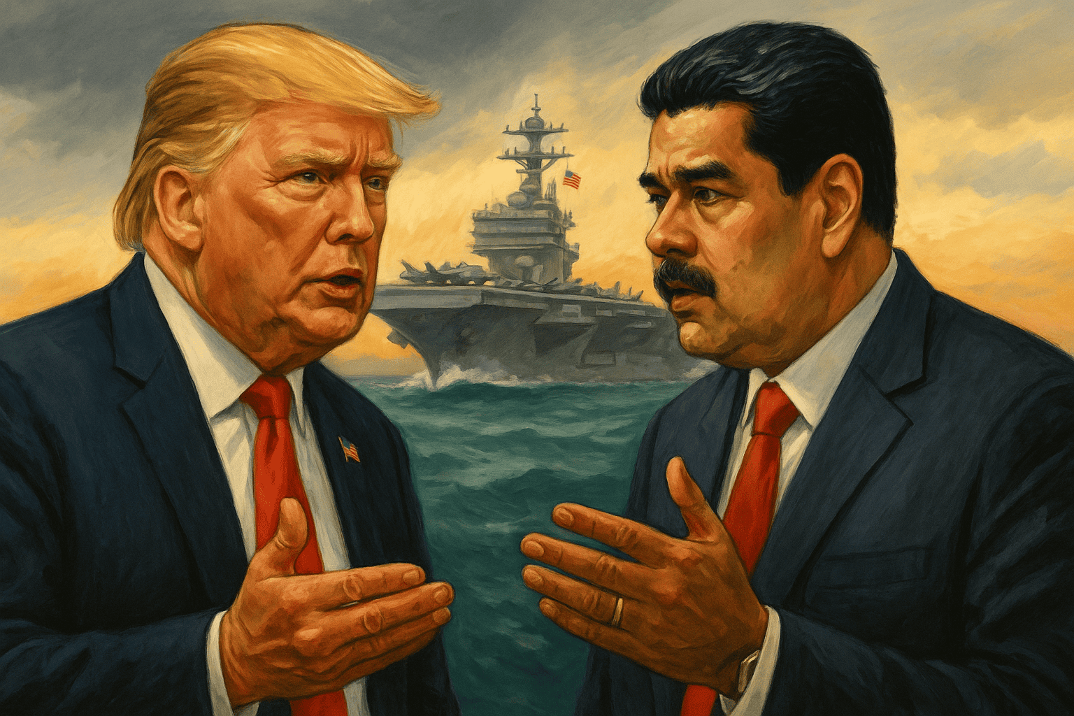 Trump apre ai colloqui con Nicolás Maduro mentre cresce la tensione militare tra Stati Uniti e Venezuela