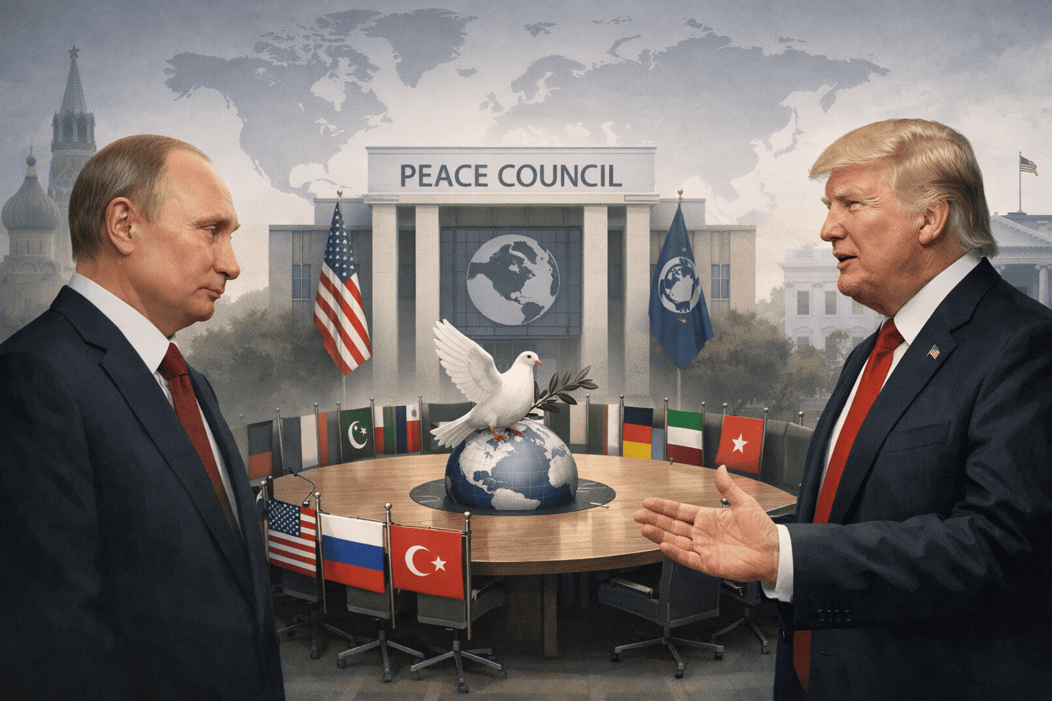 Consiglio per la Pace, il piano di Trump per superare l'ONU: un miliardo per un seggio permanente, Putin tra gli invitati