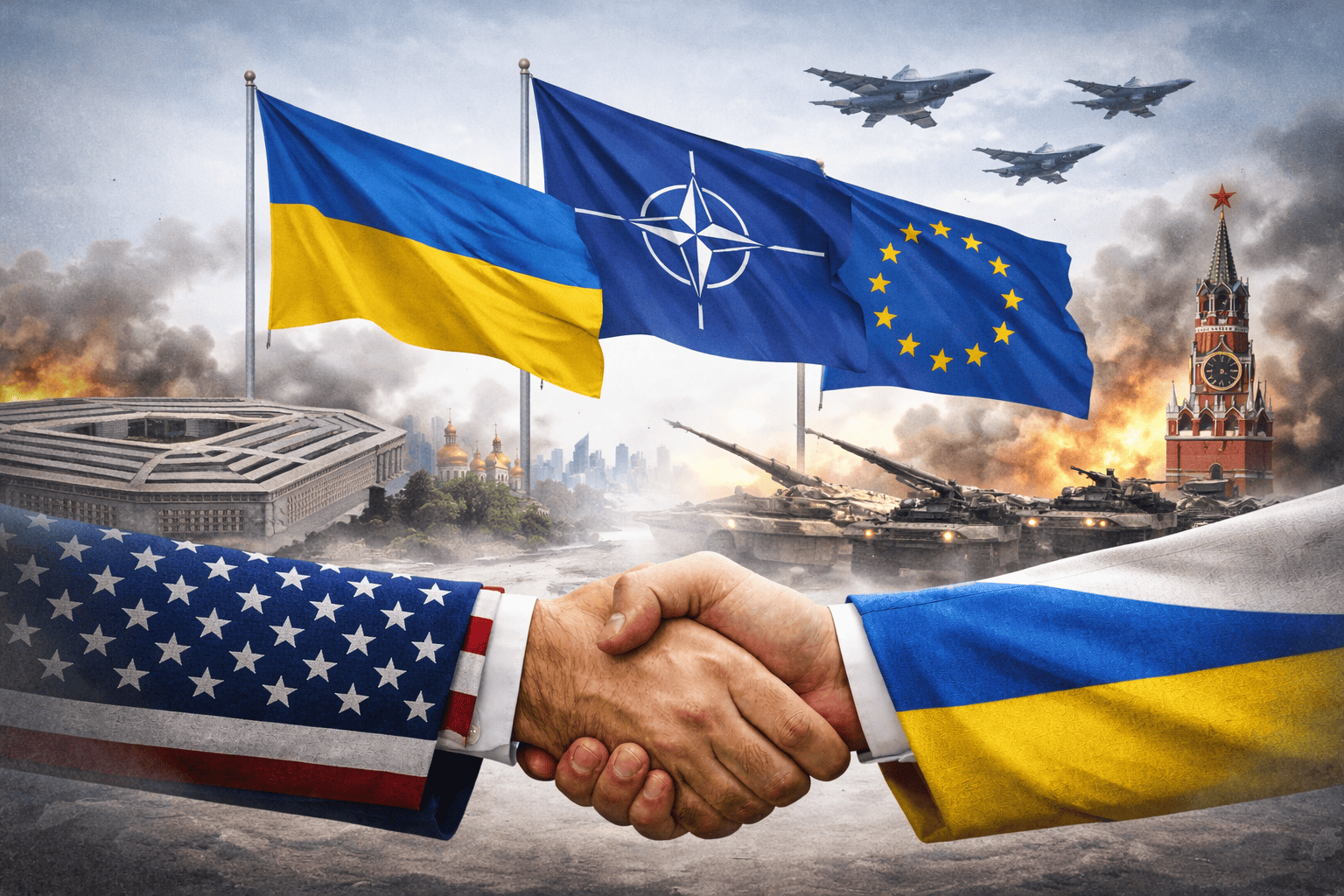 Ucraina e Occidente definiscono un piano congiunto contro violazioni russe di una futura tregua