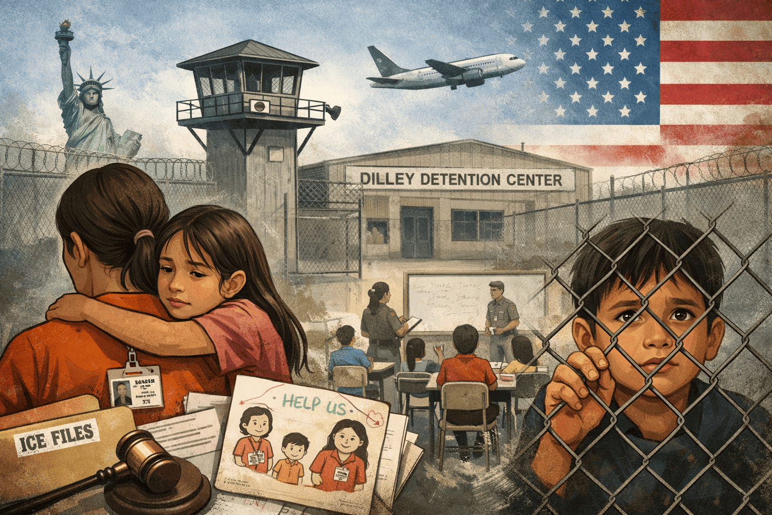 Cosa succede nel centro di detenzione per famiglie migranti di Dilley: l’inchiesta di ProPublica