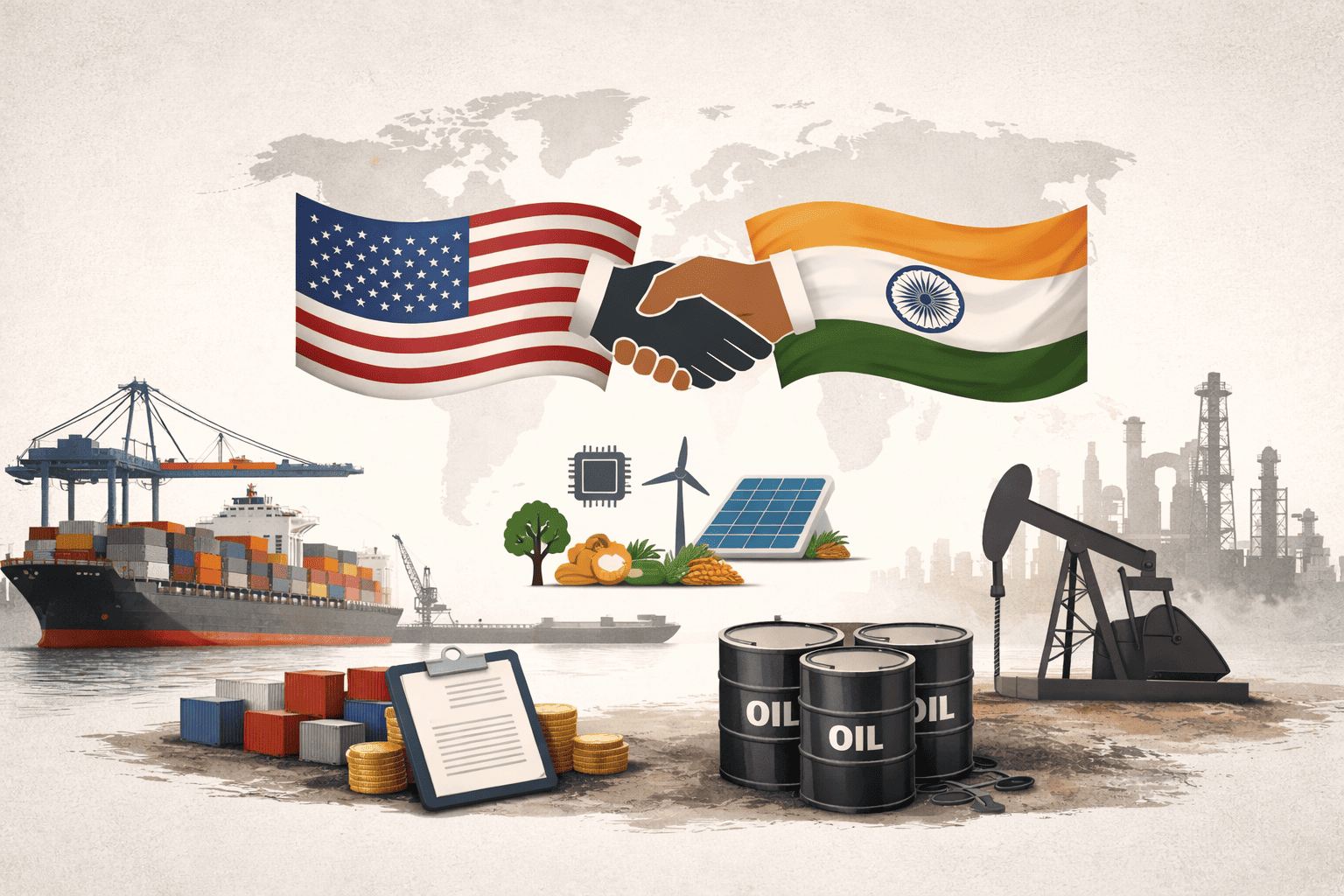 Trump riduce i dazi sull'India in cambio dello stop all'acquisto di petrolio russo