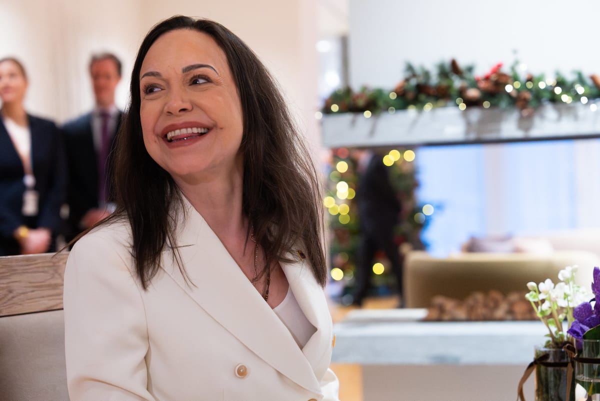 Machado è sempre più marginalizzata da Trump