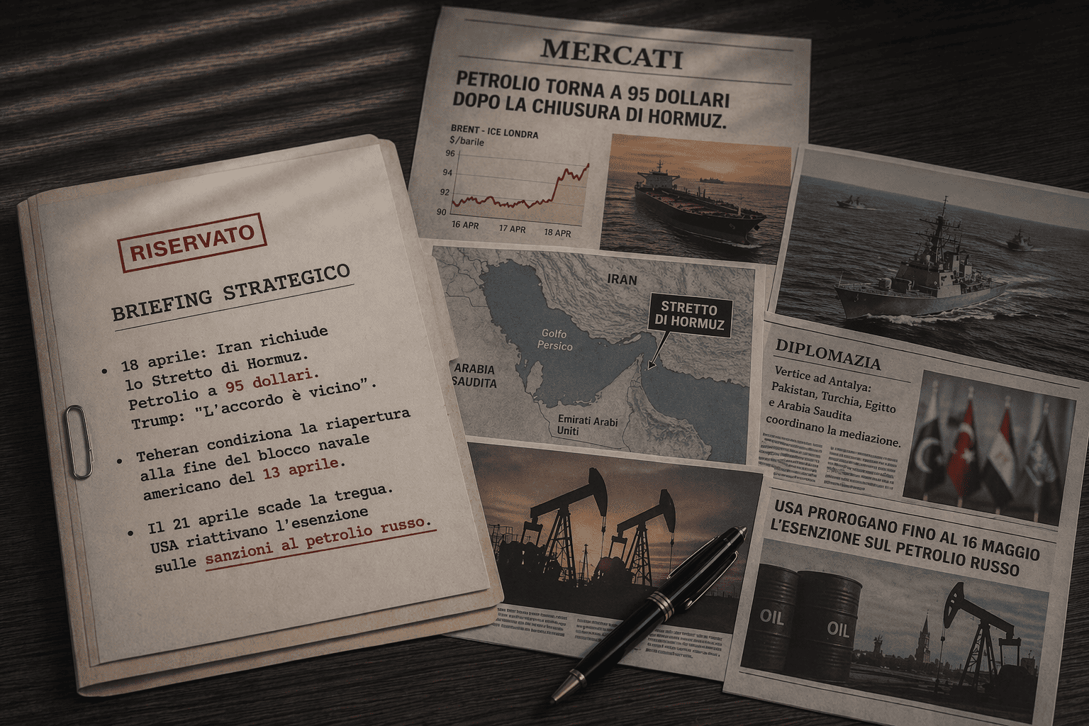 L'Iran richiude lo Stretto di Hormuz, il greggo torna a salire. Ma Trump: "L'accordo è vicino"