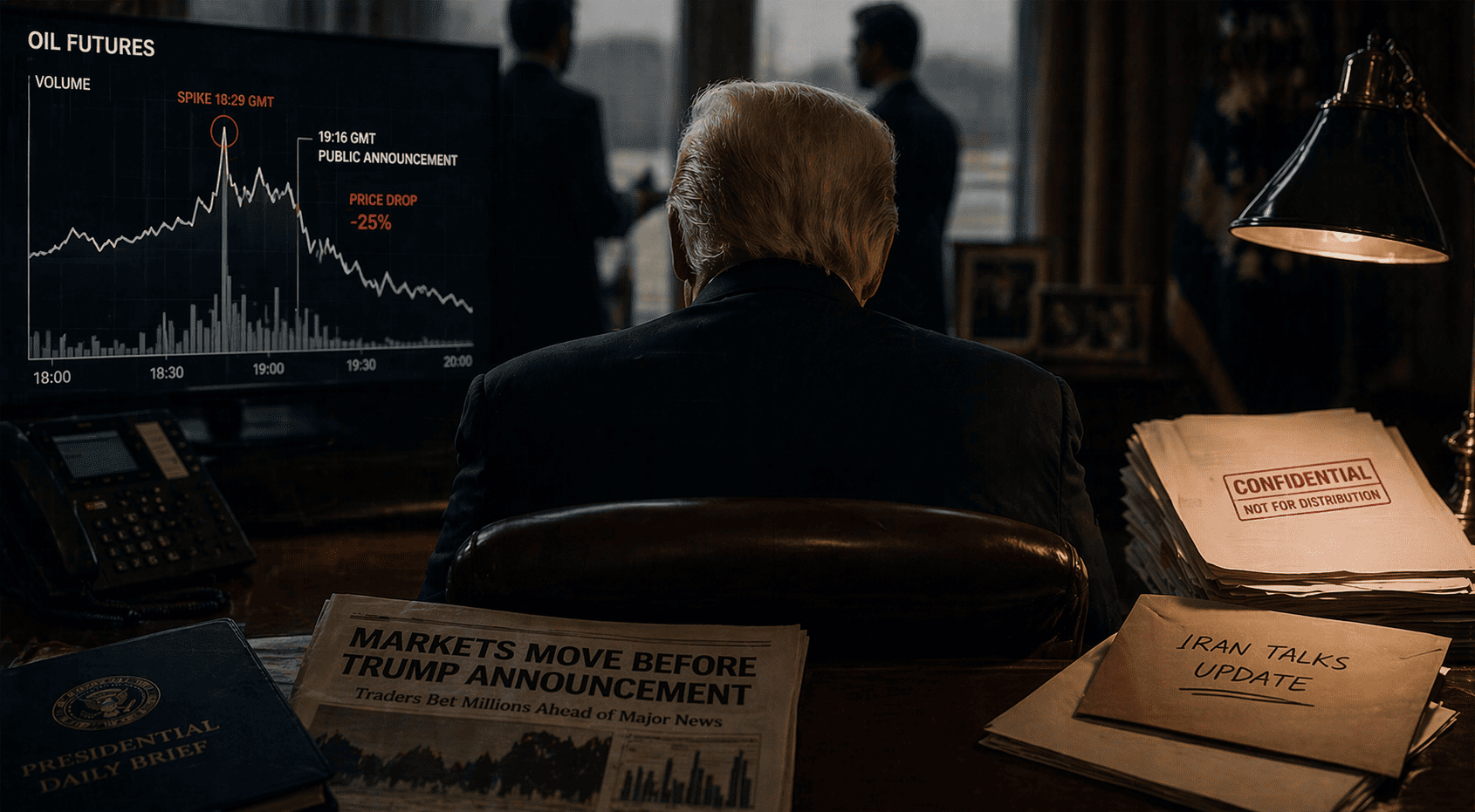 I sospetti di insider trading che pesano sulla presidenza Trump