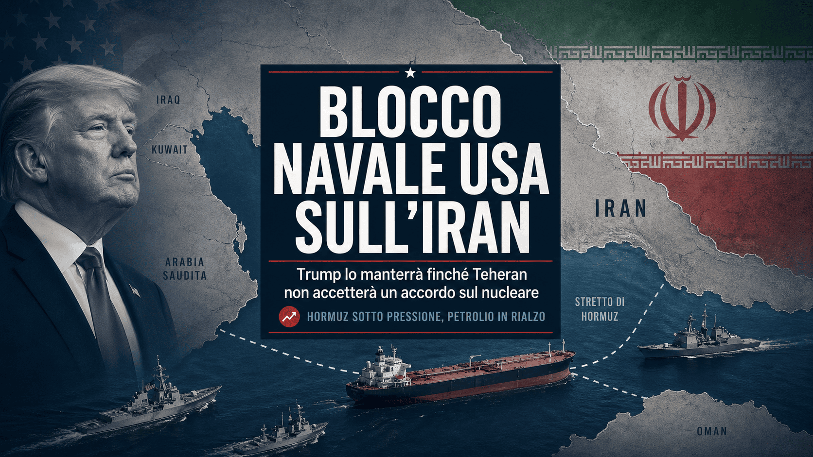Trump prolunga il blocco navale sull'Iran, ma la guerra è costata già 25 miliardi e la benzina sale ancora