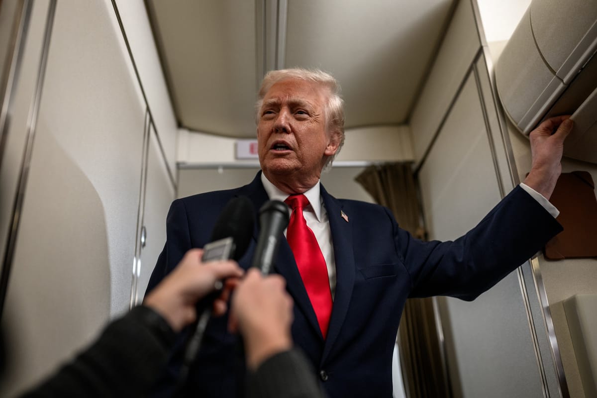 Trump accusa New York Times e CNN di "sedizione"