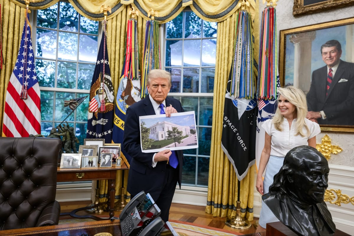 Il 68% degli americani boccia la sala da ballo di Trump