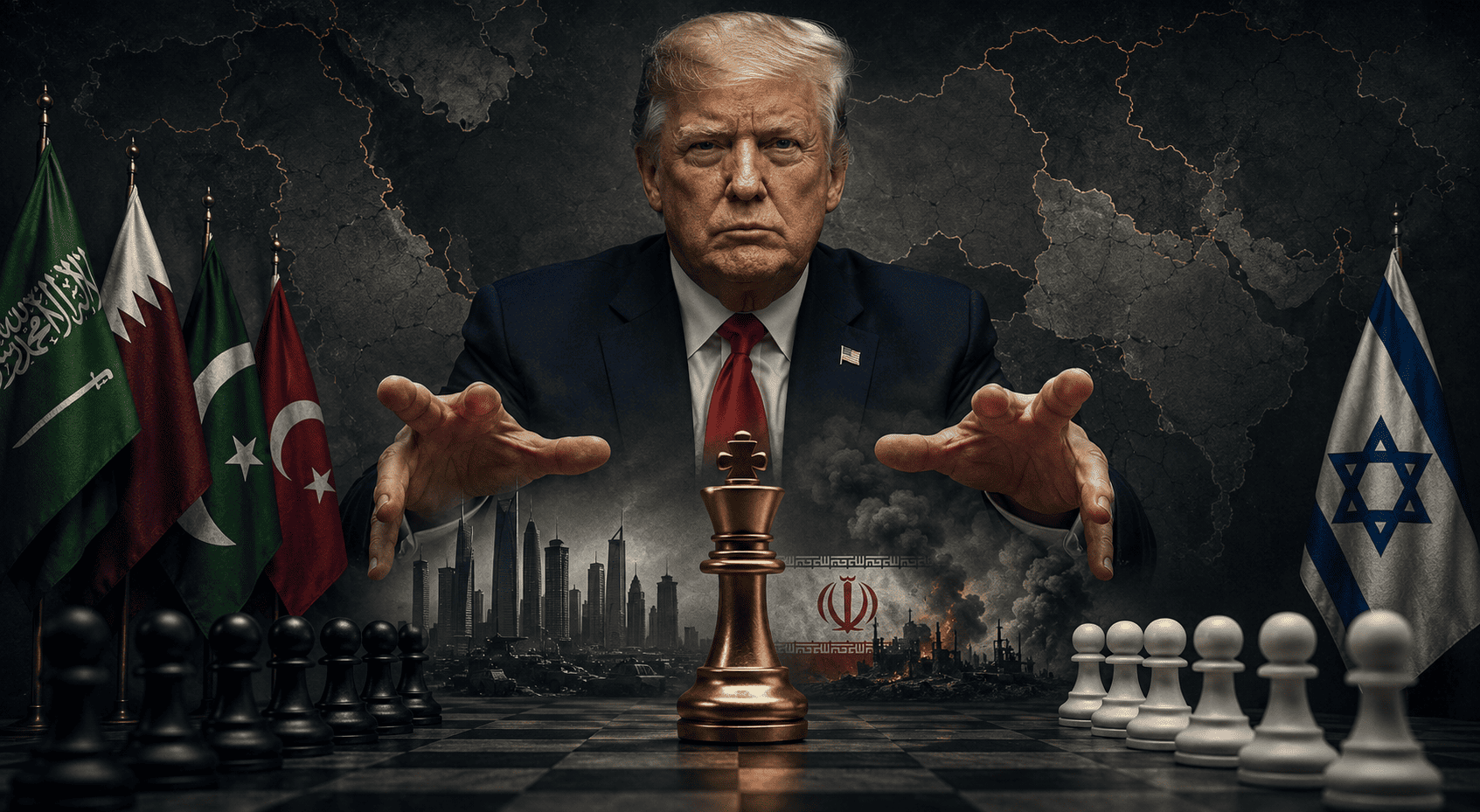 Trump vuole legare la fine della guerra con l’Iran al riconoscimento di Israele