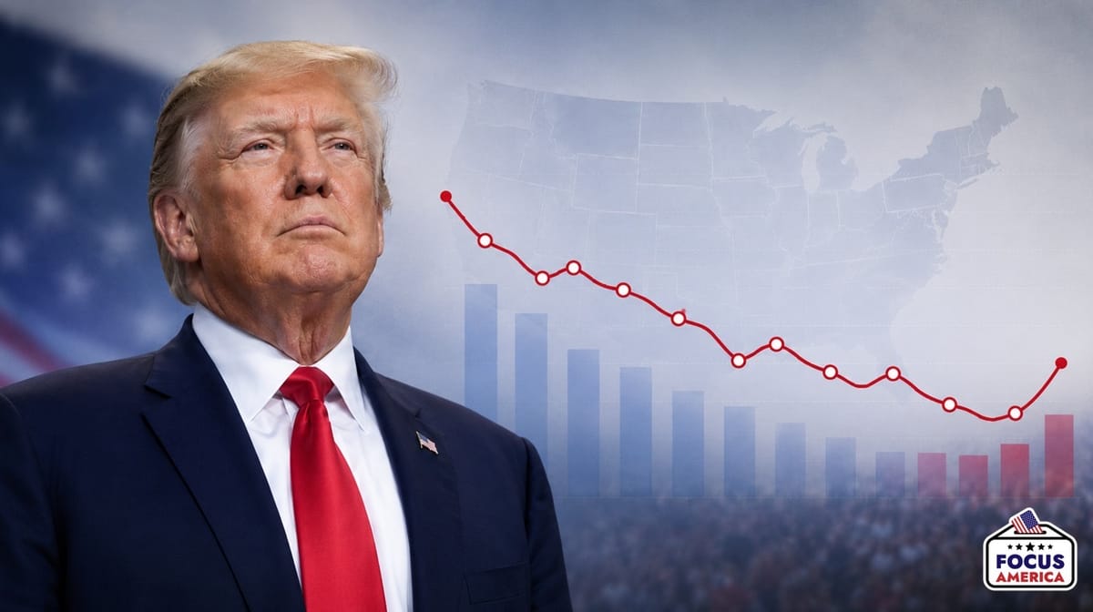 La popolarità di Trump torna a crescere e supera quella di Biden (07 giugno)