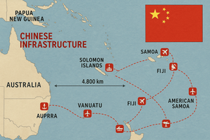 La Cina costruisce una rete logistica nel Pacifico: 50 infrastrutture strategiche preoccupano gli Stati Uniti