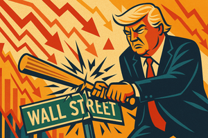 Crollano le borse per colpa dei dazi di Trump: bruciati 6.000 miliardi di dollari