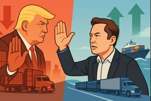 Elon Musk si scaglia contro i dazi di Trump: "Voglio più libero scambio, non meno"