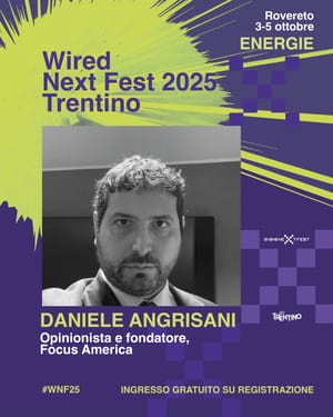Domani siamo al Wired Next Fest 2025