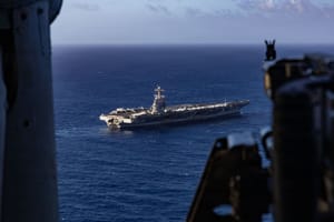 La portaerei Gerald R. Ford arriva nei Caraibi per la guerra ai cartelli della droga