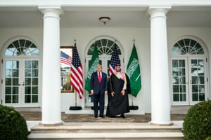 Trump accoglie il principe saudita con tutti gli onori di stato