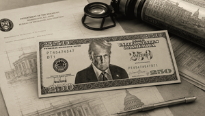 Trump vuole il suo volto su una banconota da 250 dollari
