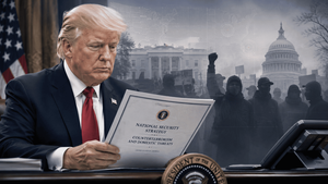La nuova strategia antiterrorismo di Trump prende di mira antifa, sinistra e Europa