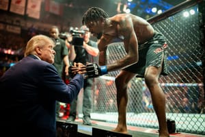 Trump vuole usare l'evento di UFC per riavvicinarsi alla base elettorale