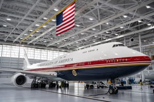 Trump svela il nuovo Air Force One regalato dal Qatar, "l'aereo più lussuoso del mondo"