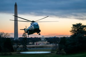 Trump fa costruire alla Casa Bianca una piazzola per elicotteri