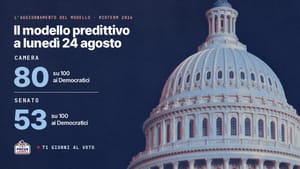 Il nostro modello dà ai Dem 80 possibilità su 100 alla Camera e 53 al Senato