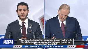 Nell'ultimo dibattito in Michigan Rogers mette in dubbio la lealtà di El-Sayed all'America