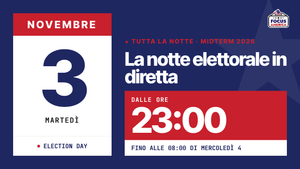 La notte delle midterm in diretta con Focus America, da martedì 3 novembre alle 23