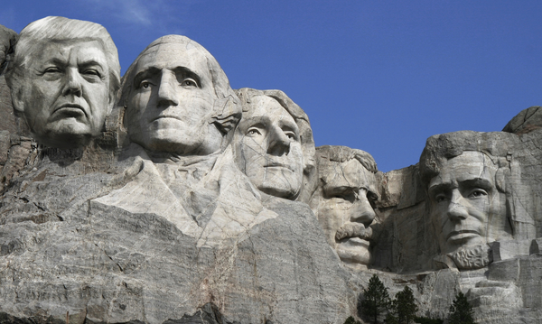 Mount Rushmore: è apparsa una proposta di legge per aggiungere Trump al monumento nazionale