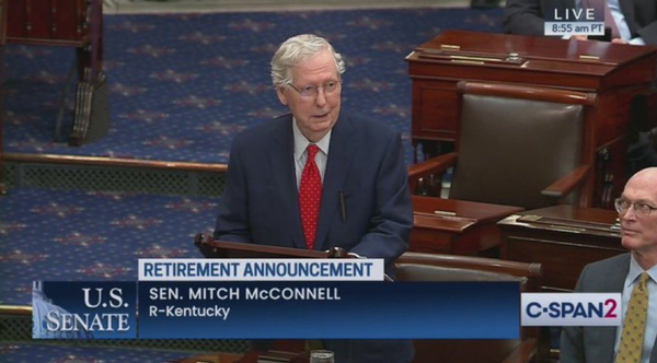 Mitch McConnell annuncia il ritiro, non si ricandiderà al Senato nel 2026