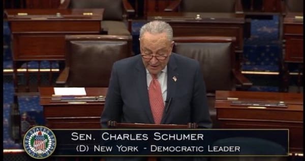 Schumer annuncia il suo sostegno al disegno di legge repubblicano per evitare lo shutdown del governo