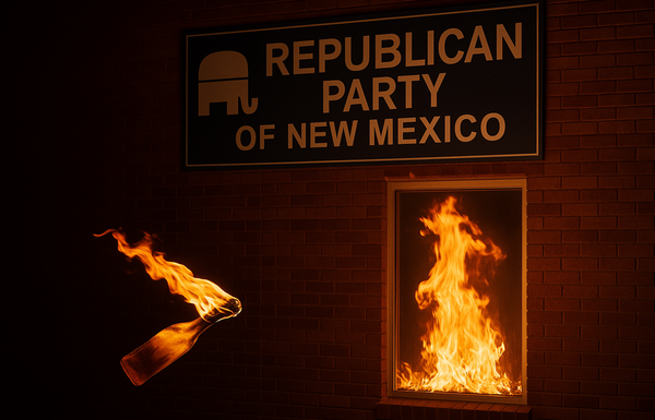 Attacco con molotov contro la sede del Partito Repubblicano del New Mexico