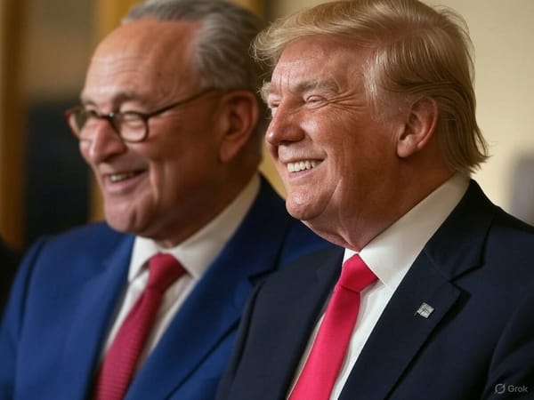 Trump elogia Chuck Schumer per aver evitato lo shutdown del governo