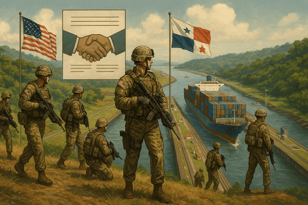 Gli Stati Uniti invieranno truppe lungo il Canale di Panama in base a un nuovo accordo