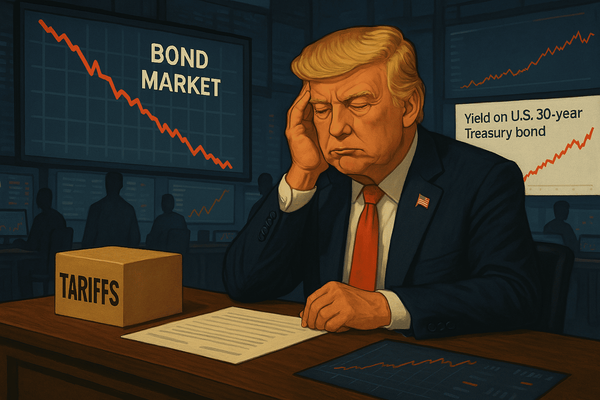 Il crollo del mercato obbligazionario ha costretto Trump a rivedere la sua politica sui dazi?
