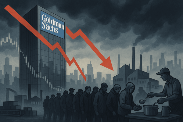 Goldman Sachs aumenta al 45% le probabilità di recessione negli Stati Uniti