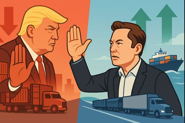 Elon Musk si scaglia contro i dazi di Trump: "Voglio più libero scambio, non meno"
