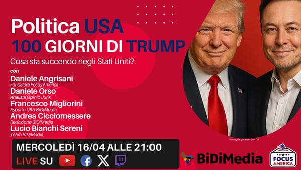 Angrisani commenta i primi 100 giorni in diretta su Bidimedia