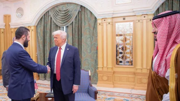 Trump ha incontrato il presidente siriano Ahmed al Sharaa