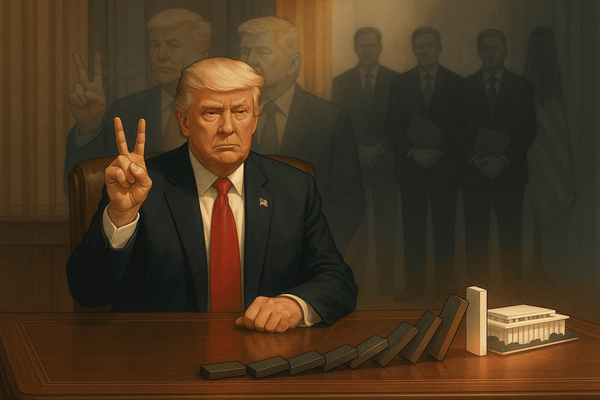 Alla Casa Bianca, solo gli ordini reiterati di Trump diventano vere e proprie azioni