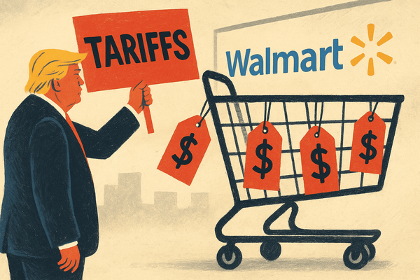 Walmart annuncia che aumenterà i prezzi a causa dei dazi di Trump
