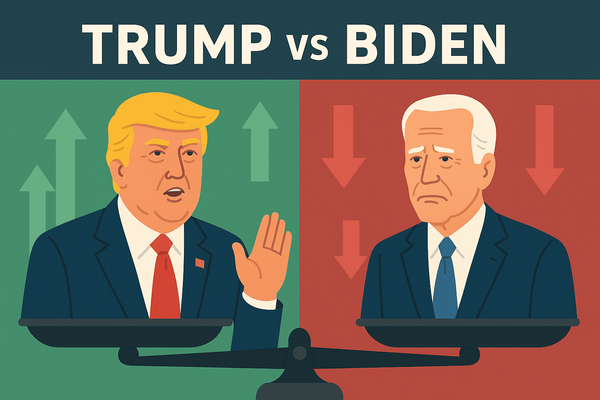 Trump rivendica i meriti economici e scarica le colpe su Biden: "L'economia che va bene è merito mio"