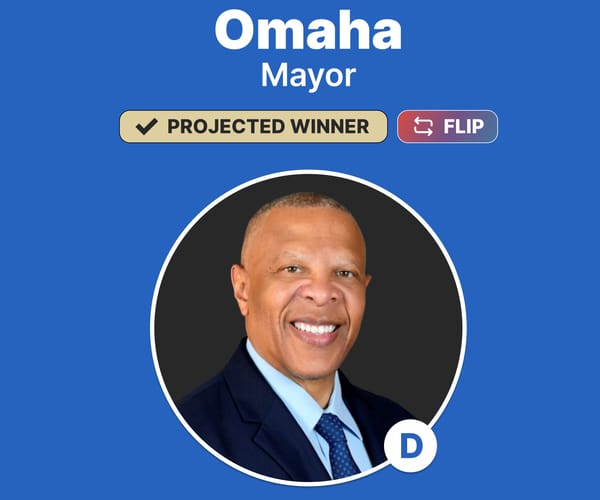 I Democratici conquistano Omaha dopo 12 anni: John Ewing eletto sindaco